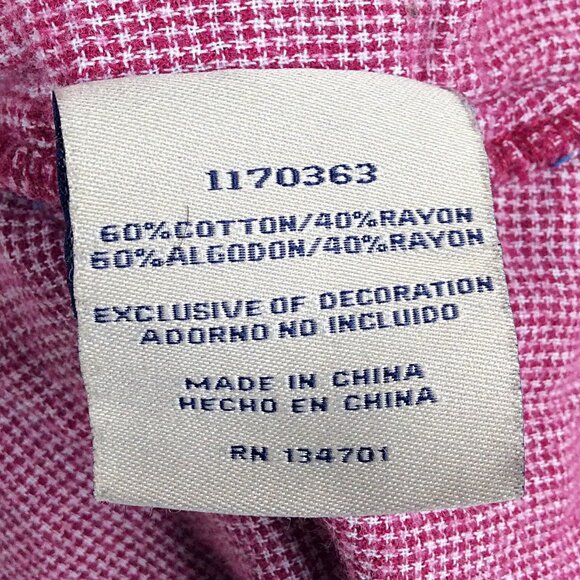 Boston Traders Hoodie Button Down Top Womens XL Plaid Roll Tab Sleeves DAMAGE - Picture 13 of 13